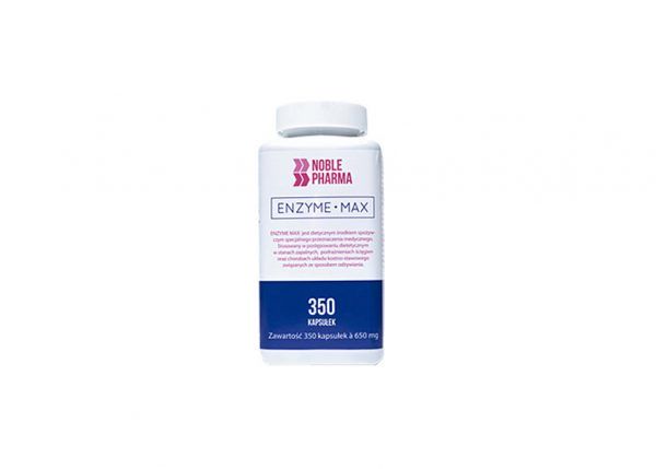 Noble Pharma Enzyme Max 350 Kapsułek