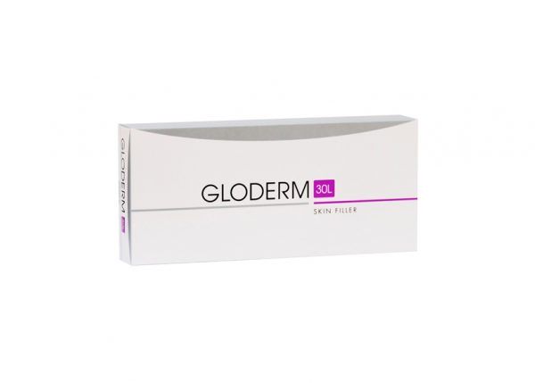 GLODERM 30L 30MG/1ML to pochodzący z biofermentacji nowoczesny kwas hialuronowy. Jest to produkt mocno usieciowany,klarowny oraz hydrolizowany,dzięki czemu idealnie rozprowadza się w skórze dając naturalny i długotrwały efekt wypełnienia.