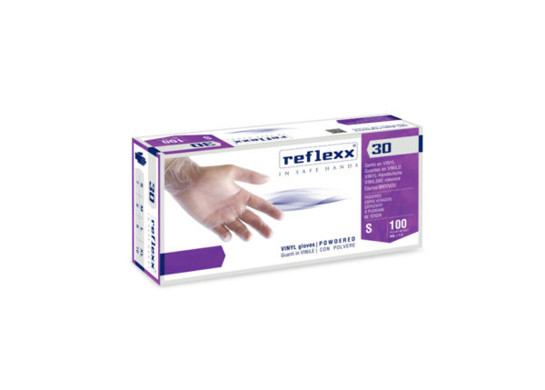 Rękawice winylowe w proszku Reflexx 30