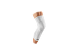 Mcdavid - nakolannik kompresyjny abrasion knee sleeves (biały) / 6400