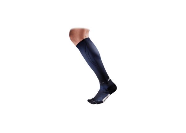 Mcdavid - skarpety kompresyjne active runners socks (niebieskie) / 8832