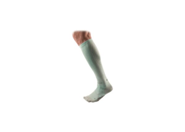 Mcdavid - skarpety kompresyjne active runners socks (srebrne) / 8832